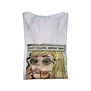 "NOT YOURS" shirt