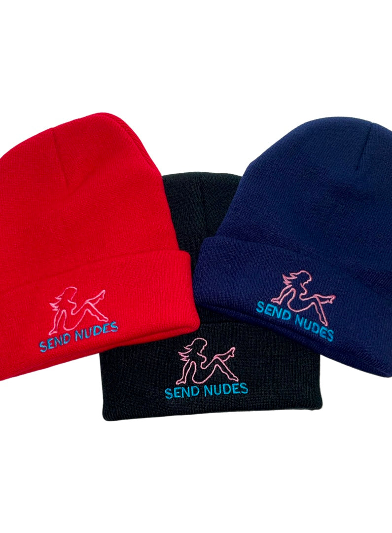 "Send nudes" beanie